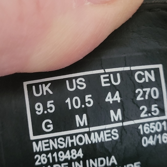 CLARKS FRELAN LEATHER HIKING COMFORT DRESS SHOES 10.5 - Picture 9 of 10